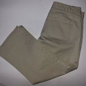 Khaki Capri Pants